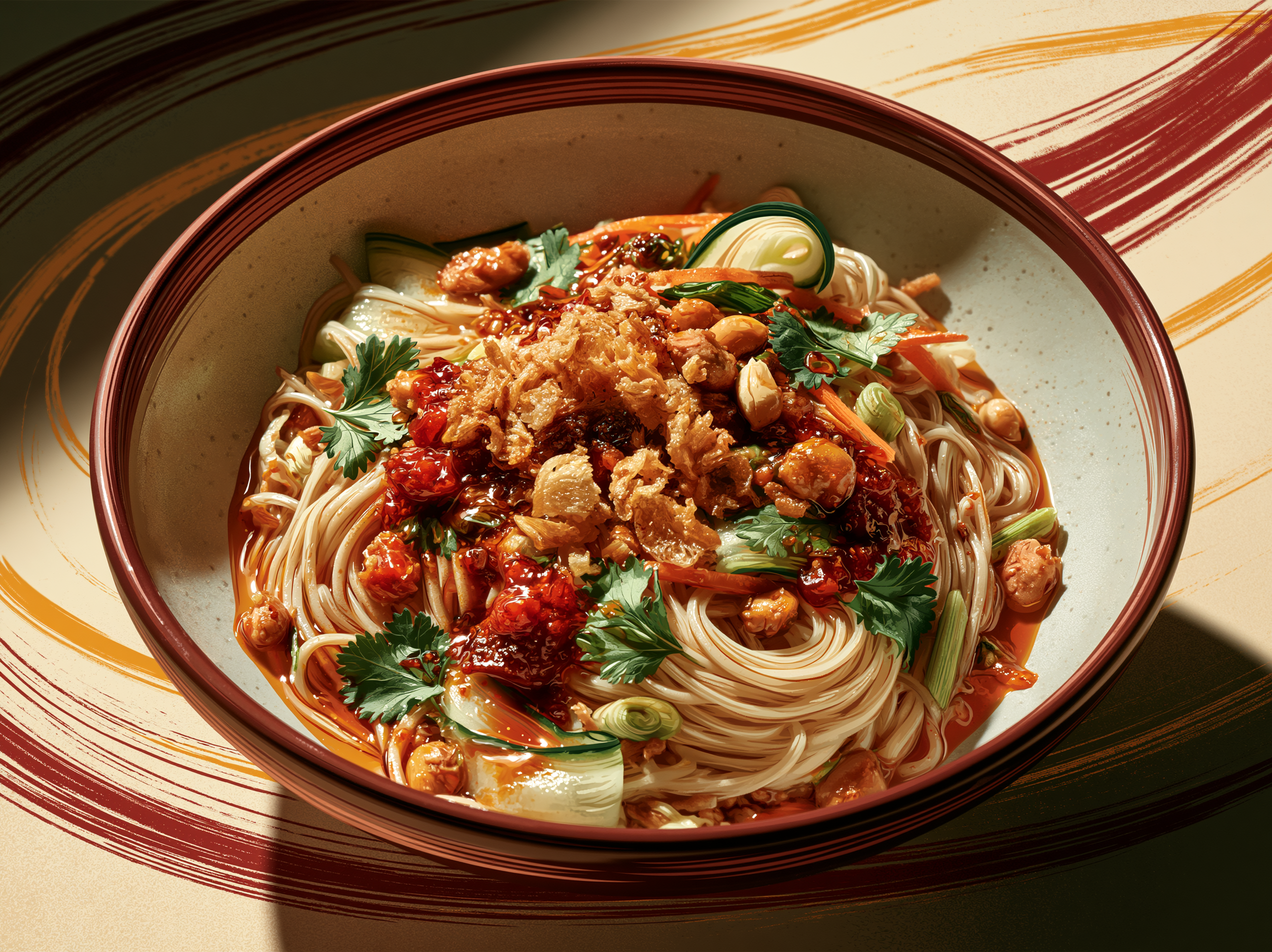 Chili Crisp Cold Noodle Salad