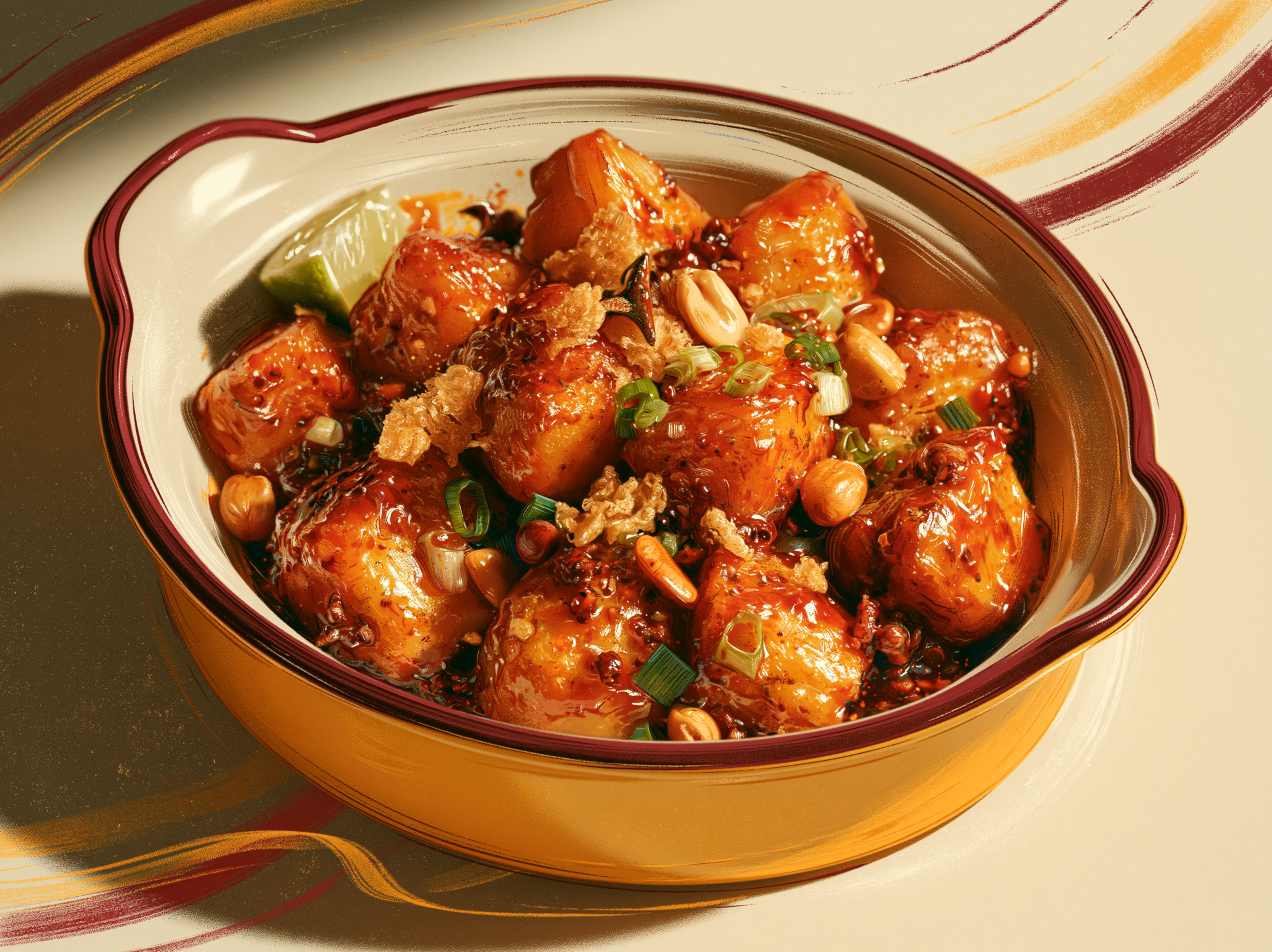 Chili Crisp Roasted Potatoes
