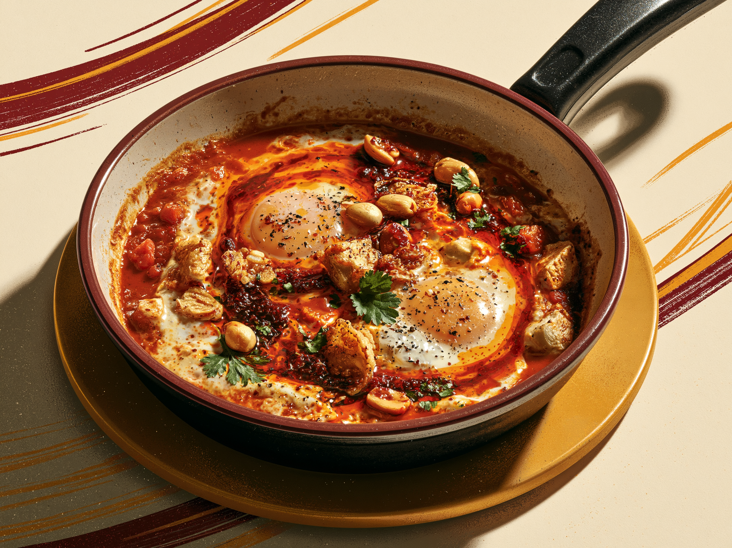 Chili Crisp Shakshuka