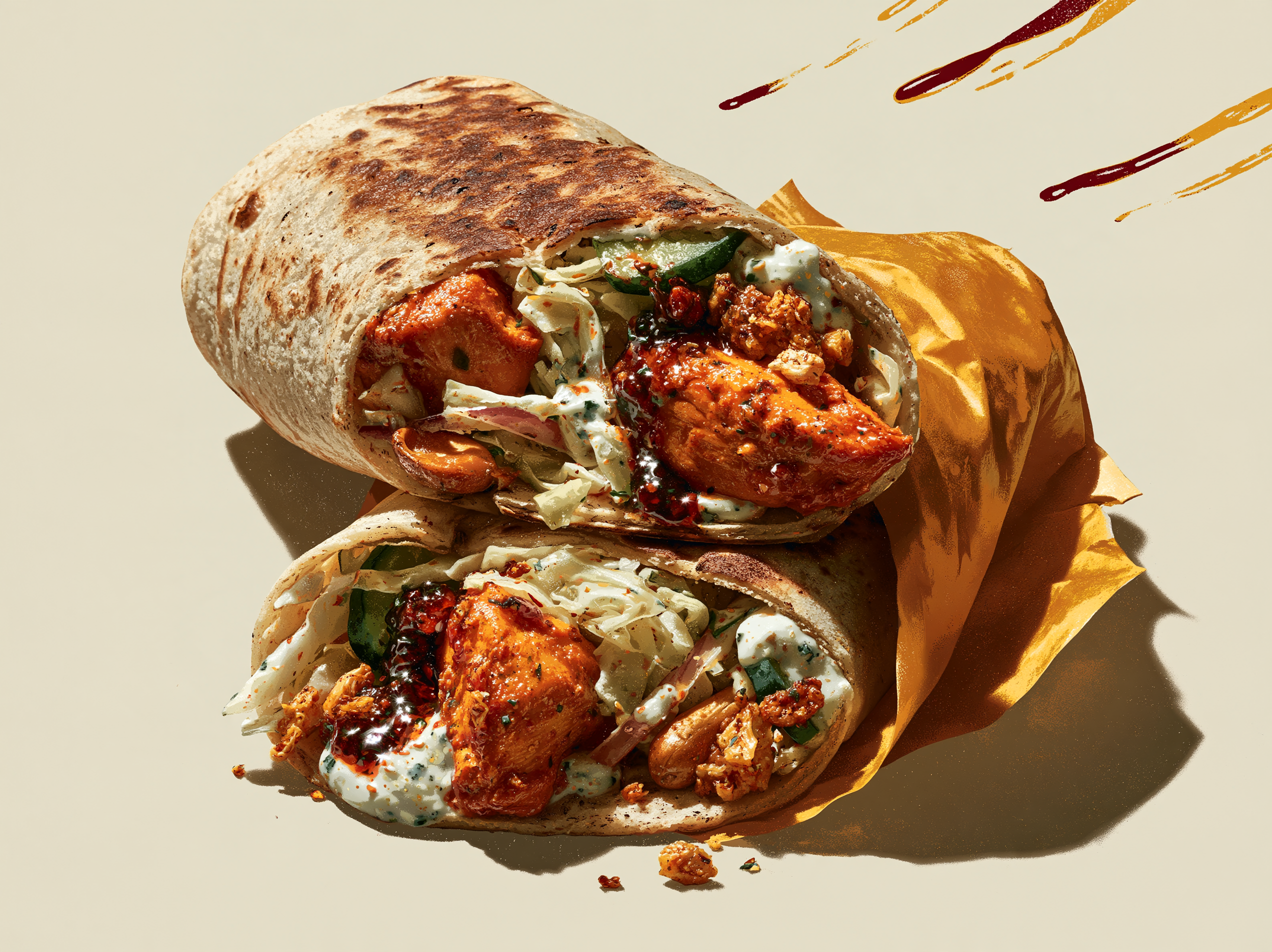 Tandoori Chili Crisp Wrap