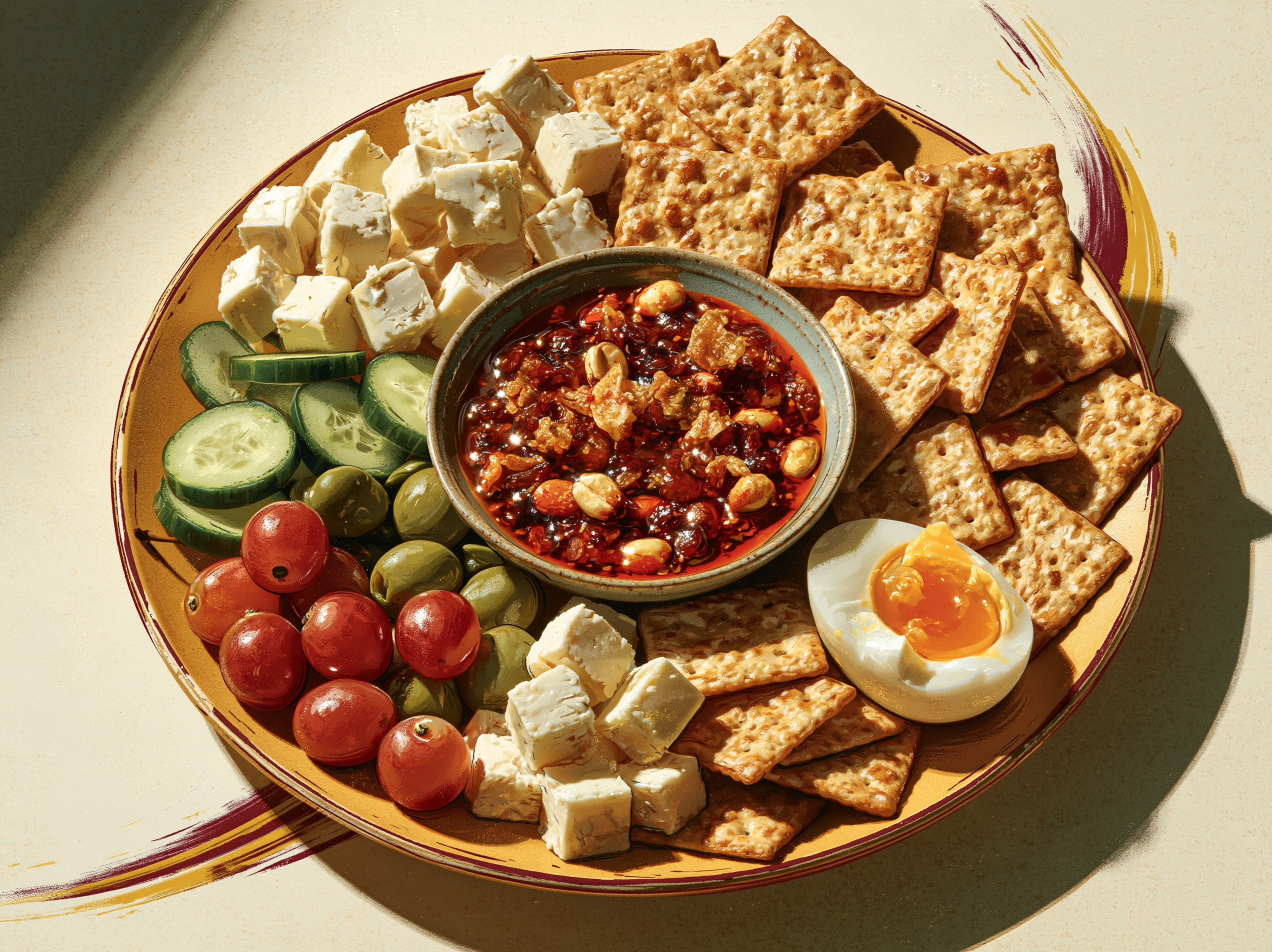 Yo Amma Snack Plate - Girl Dinner